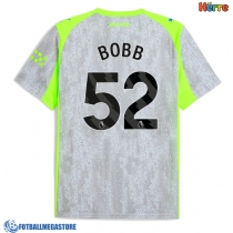 Fotballdrakt Herre Manchester City Oscar Bobb #52 Tredjedrakt 2025-26 Kortermet